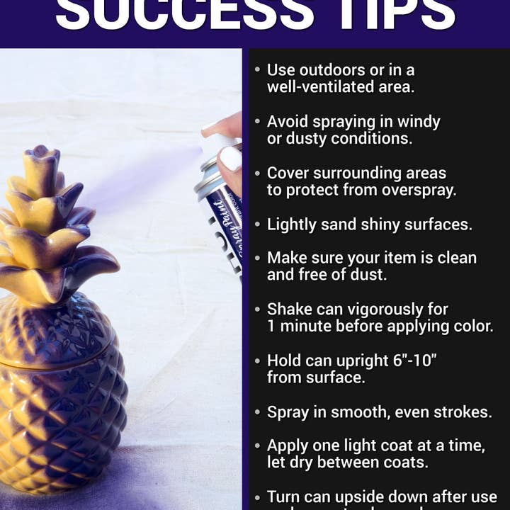 Ilovetocreate - Wholesale Paint Set - COLORSHOT Gloss Spray Paint Center Stage (Purple) 10 oz.6