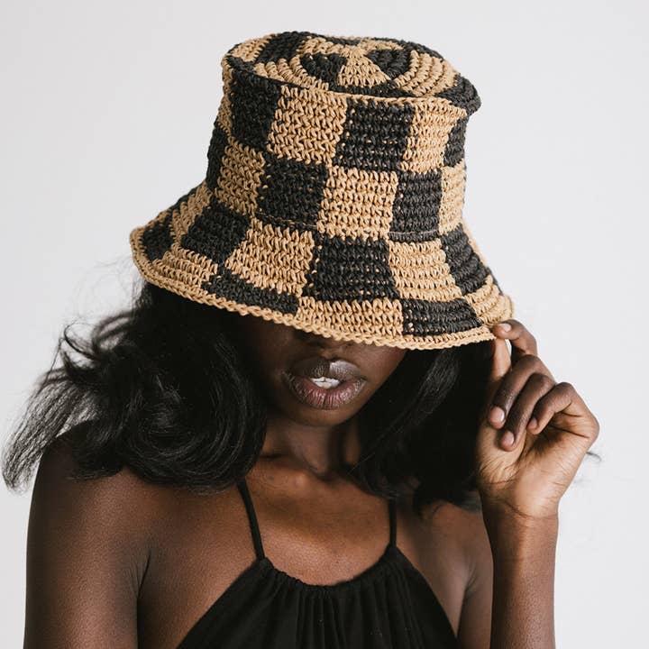 Gigi Pip - Wholesale Bucket Hat - Women's - Sal Crochet Bucket Hat23