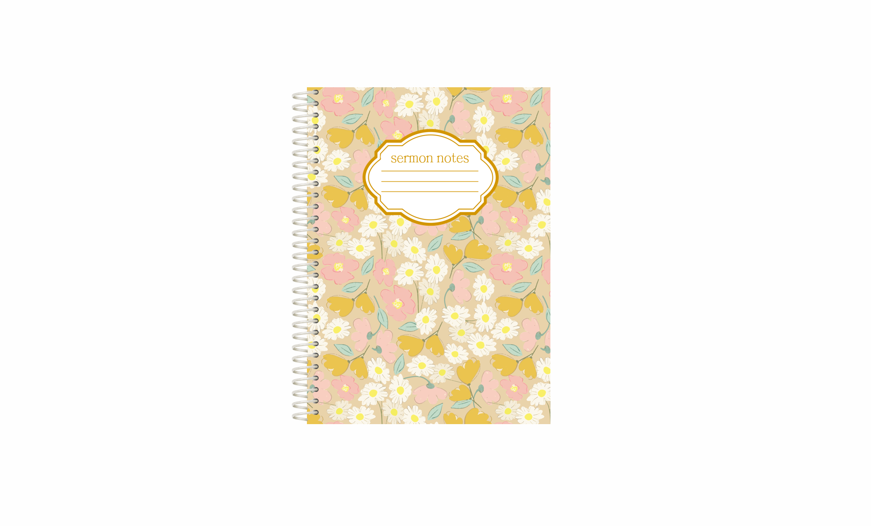 Lamp Light Journals - Wholesale Journal/Diary - Sermon Notes Spiral-bound journal, 40 pages1
