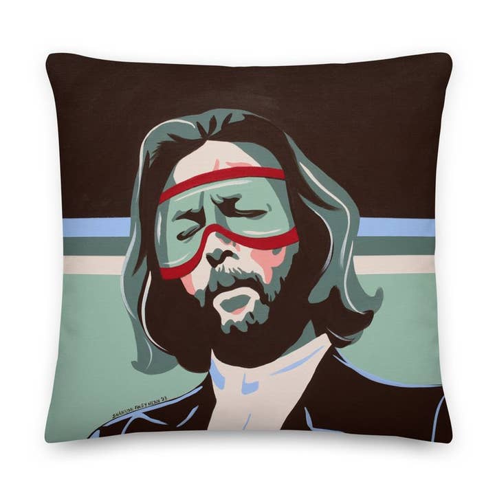 Clapton Après Ski Pillow for wholesale by Uptripping (Shannon Foley Henn)