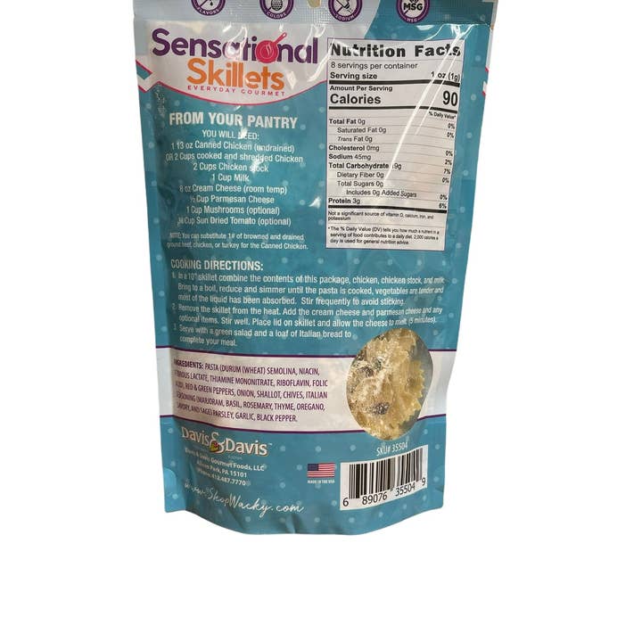 Davis & Davis Gourmet Foods - Wholesale Dried Spice Mix - Tuscan Chicken Alfredo