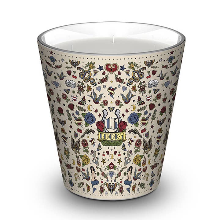 Geurkaars Posada - Pioenroos / Zwarte bes / Roos voor wholesale door Podevache