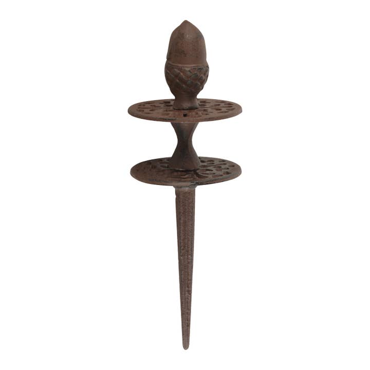 Esschert Design USA - Wholesale Garden Tool - Hose Guide, Cast Iron, Antique Brown, 3 Asst. Styles1