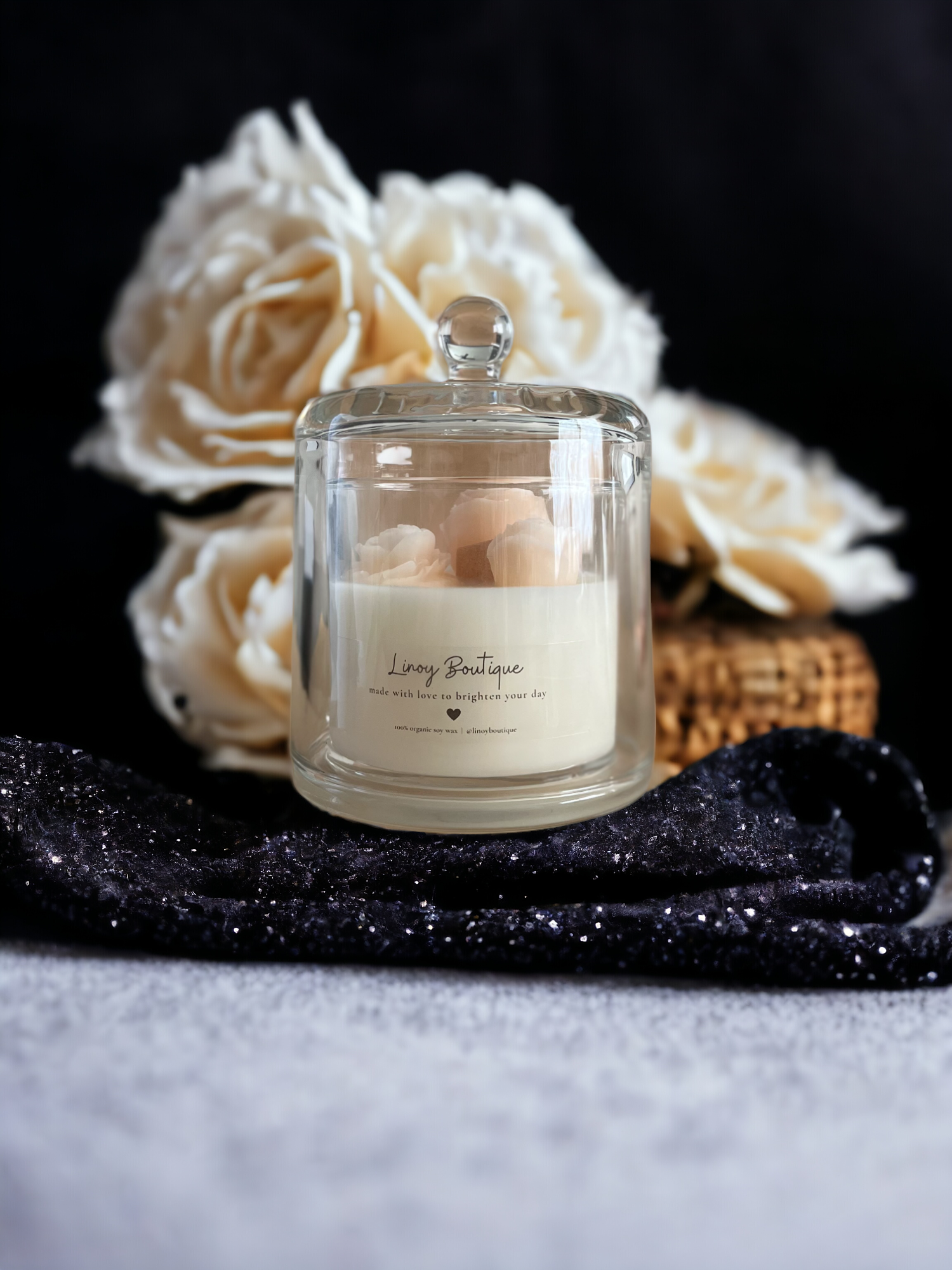 Linoy Boutique - Vendita all'ingrosso Candela in vasetto - Candela in Barattolo con Campana19