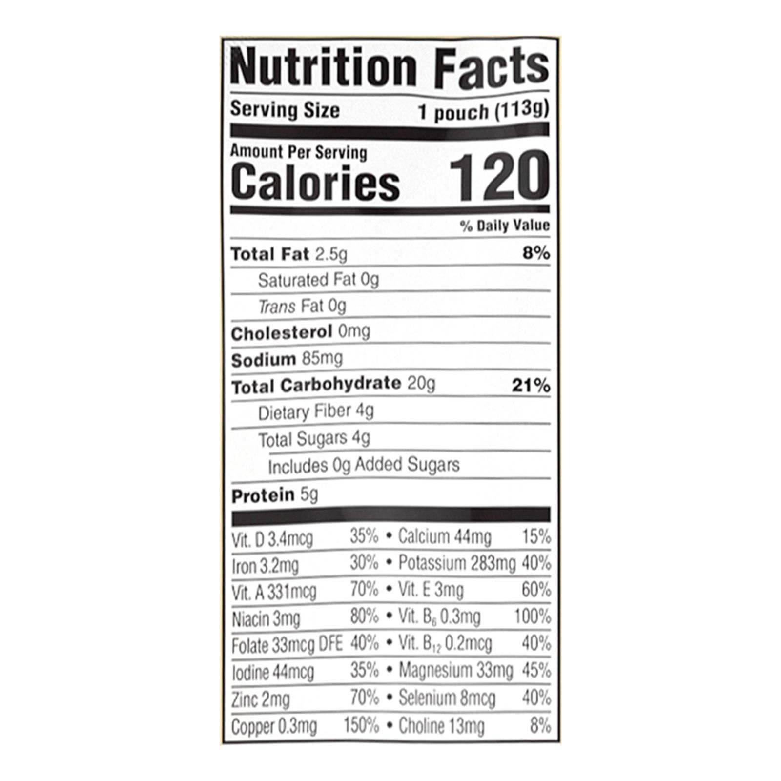 Everyday Supply Co - Wholesale Baby Food - Cerebelly - Puree Sweet Pot Pnto Bn - Case of 6-4 OZ1