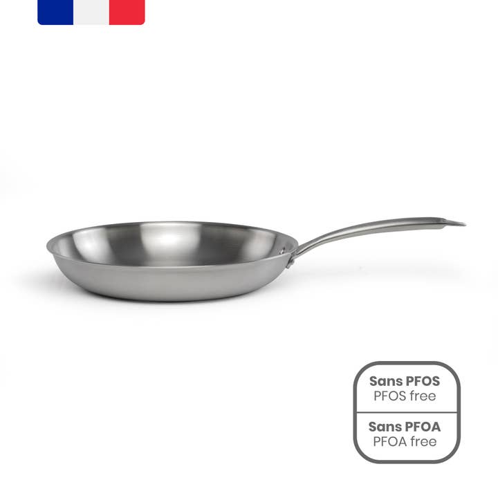 MEP158 - Brigade - Stainless Steel Frying Pan 24 cm for wholesale by Livoo
