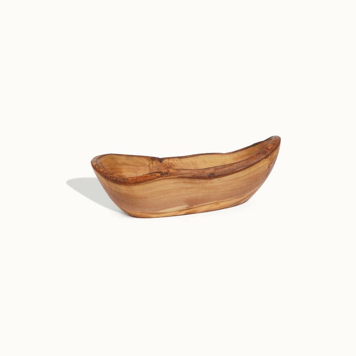 Beacrafty - Wholesale Fruit Basket - Handcrafted Unique Olive Wood Rustic Fruit Bowl5