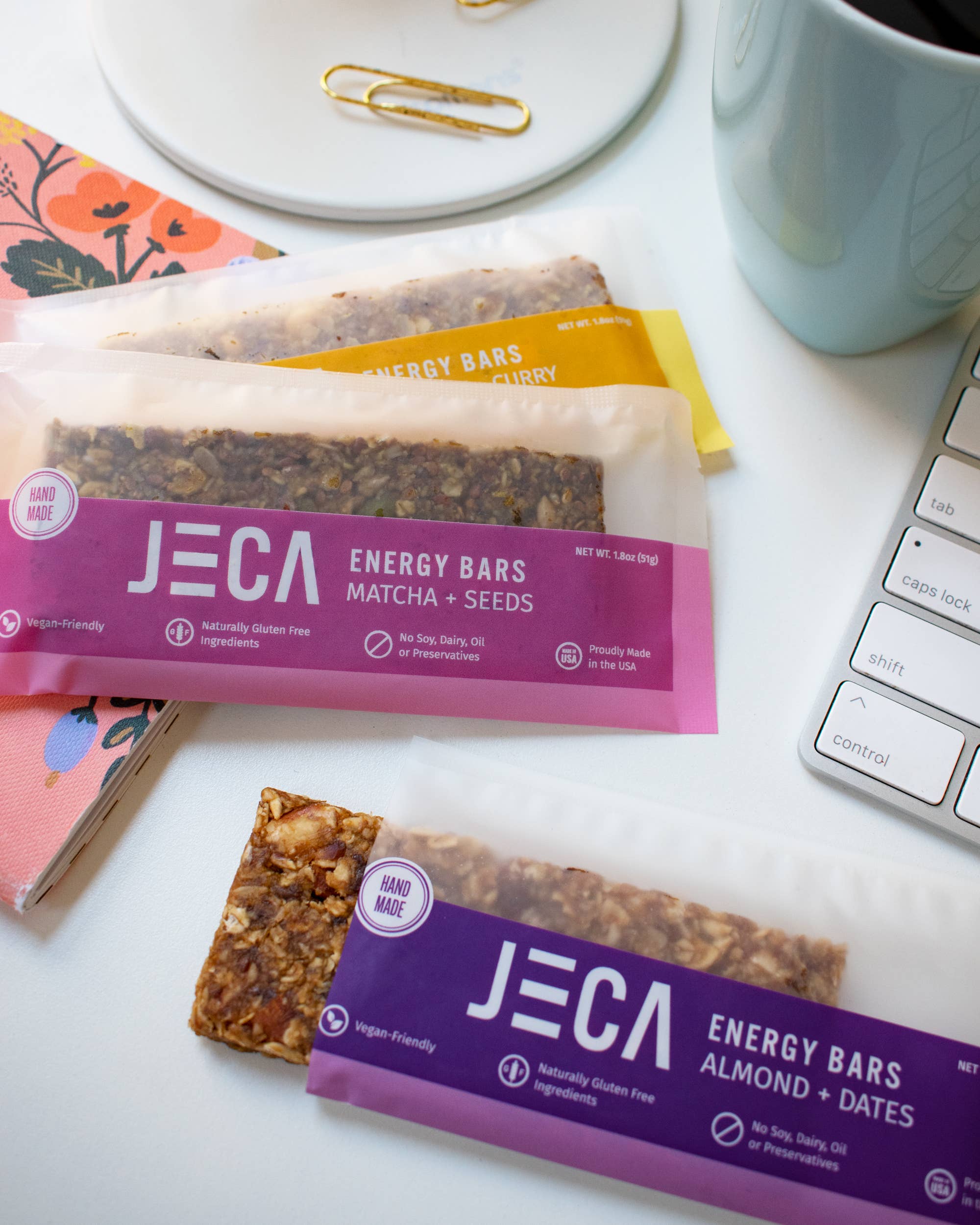 Jeca Energy Bars - Wholesale Snack Bar - Almond+Dates Energy Bar3