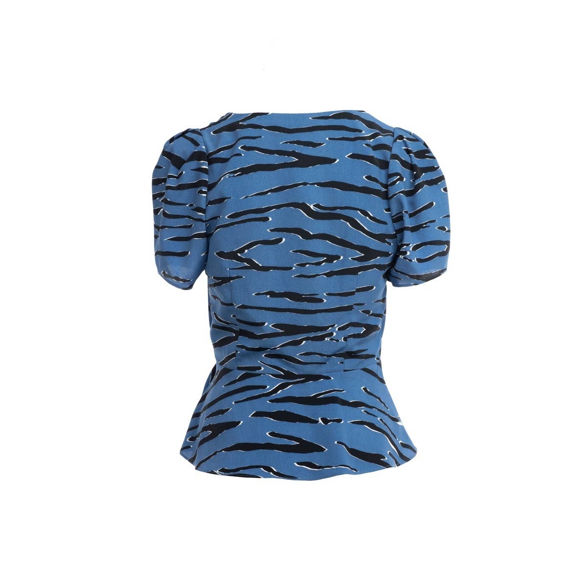 Naked Zebra Rack - Vente Chemisier – femme - Haut court imprimé à manches courtes3