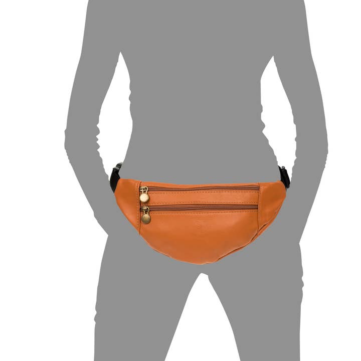 FIRENZE ARTEGIANI - Wholesale Belt Bag - Unisex - Clara Fashionable Unisex Fanny Pack. Genuine Sauvage Leather19