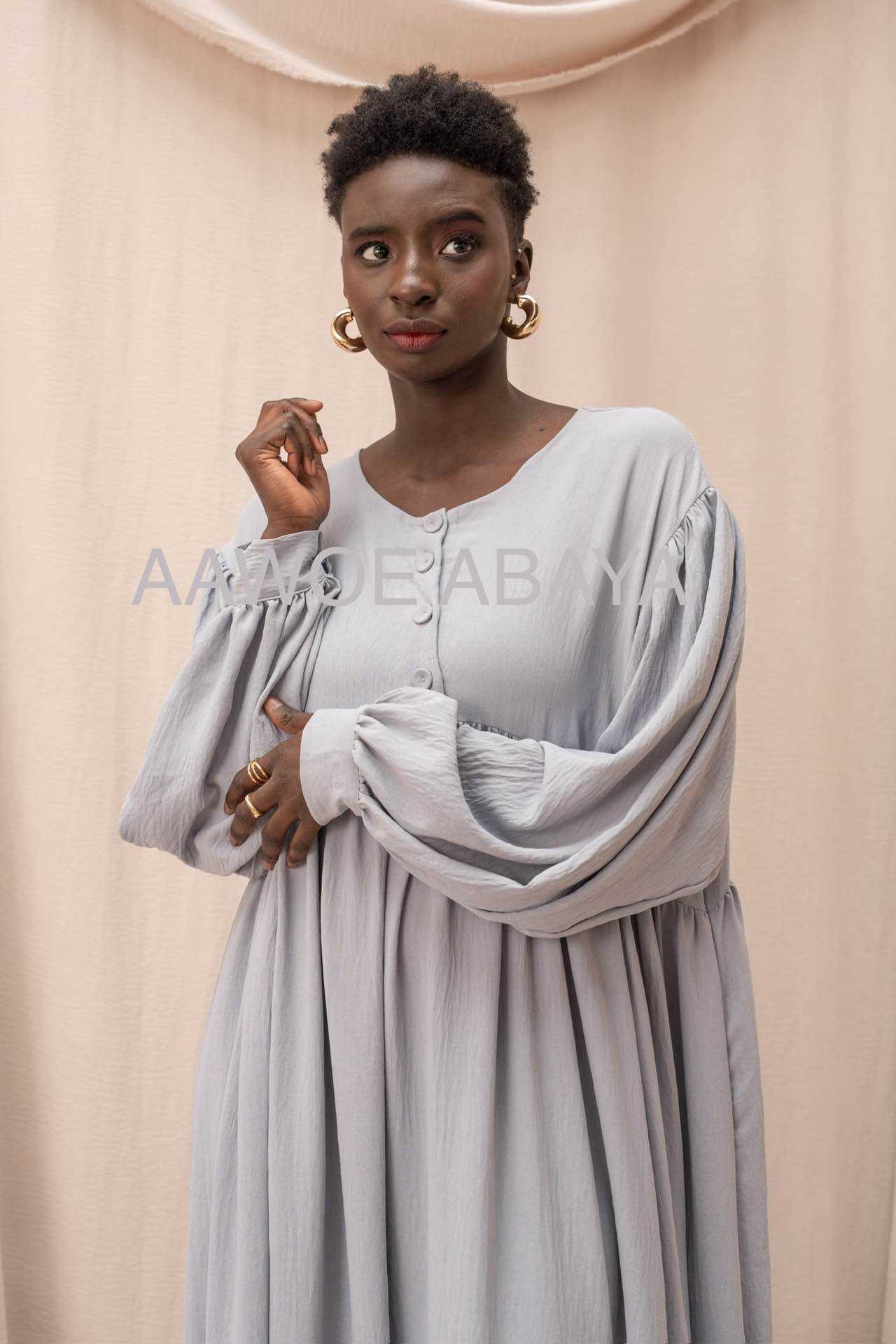 Aawoe Abaya - Wholesale Dress - Women's - Puff sleeve abaya - 2607