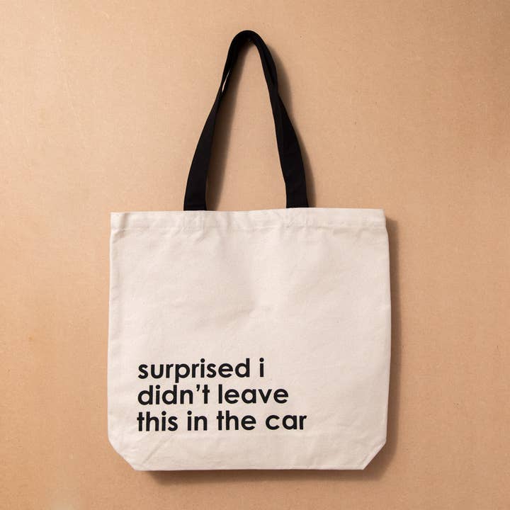 Nutmeg Creative - Wholesale Tote bag – Women's - Tote Bag - surprised i didn't leave this in the car1