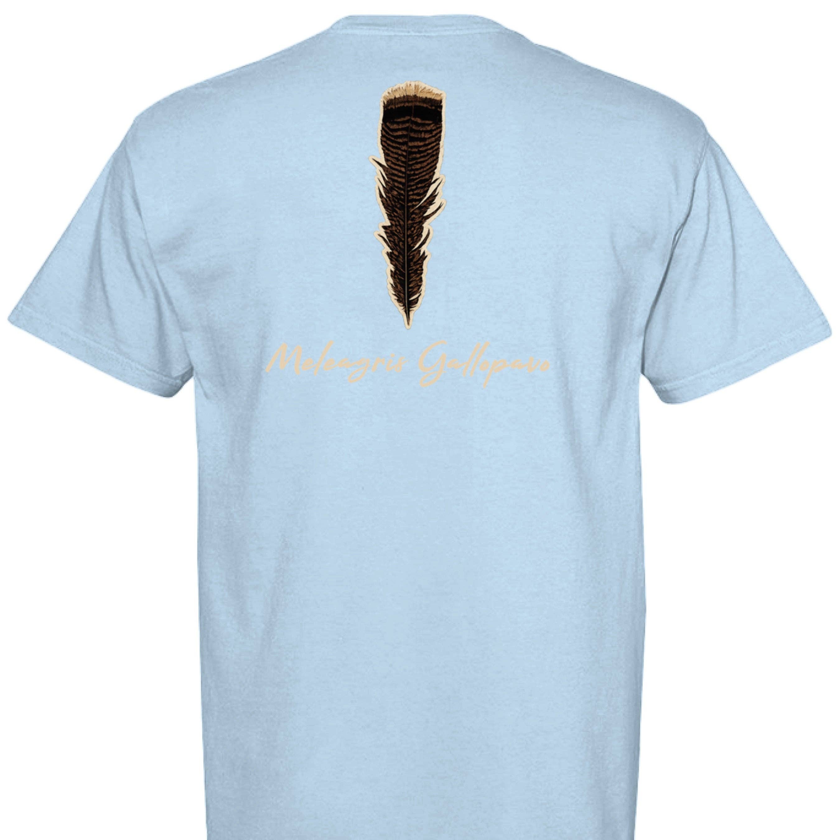 Ghost Ridge Brand - Wholesale Screen Printed T-Shirt - Unisex - Turkey Feather T-Shirt18