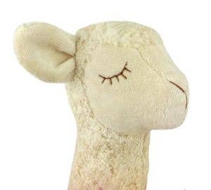 Pat & Patty - Wholesale Pillow/Cushion - Kids & Baby - Organic eco children cuddle pillow “Alpaca” /natural white, ALP-15