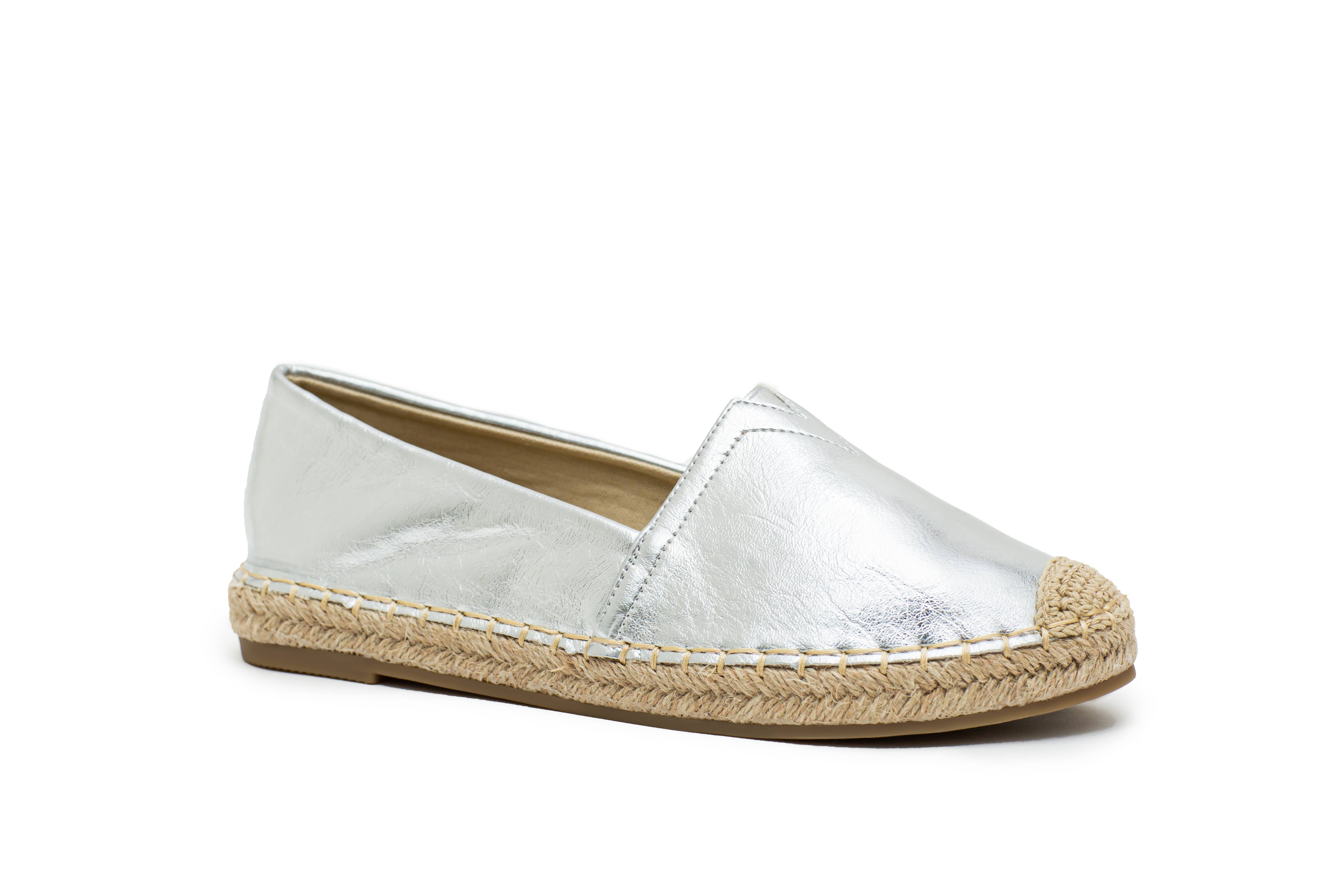 LADY GLORY - Wholesale Flats - Women's - Women's gold espadrilles6