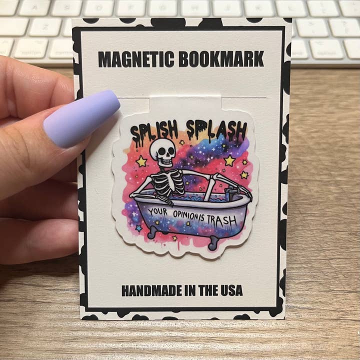 Magnetic Bookmark | Splish Splash | Sarcasm Collection for wholesale by SimplyDani