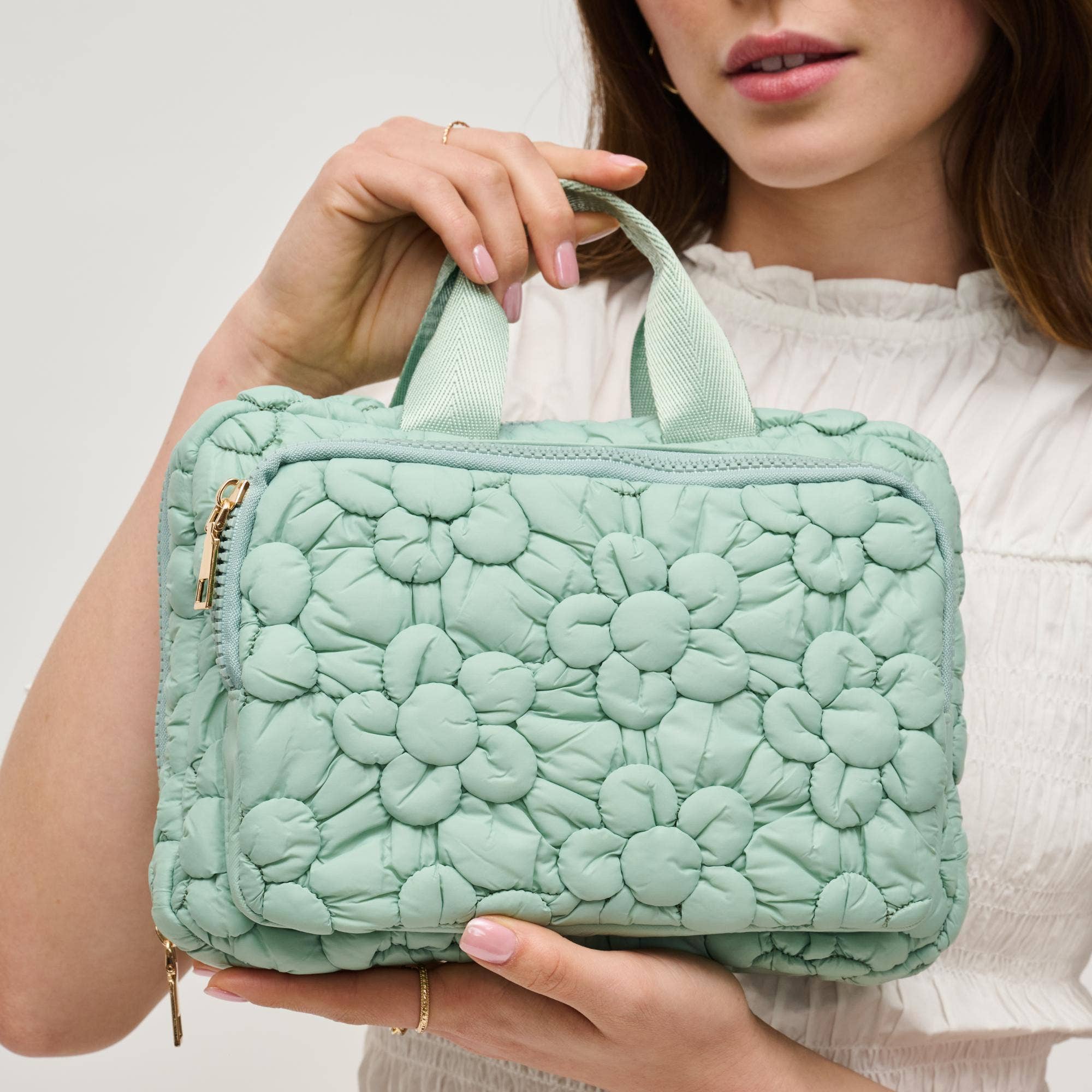 Urban Expressions - Vente Trousse de toilette – femme - Organisateur de voyage Petal Plush en nylon32