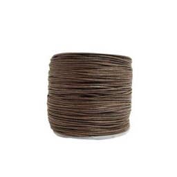 Sun Enterprises B.V. - Wholesale Craft Supplies - Wax Cotton Cords - 0,5mm - Coffee Brown