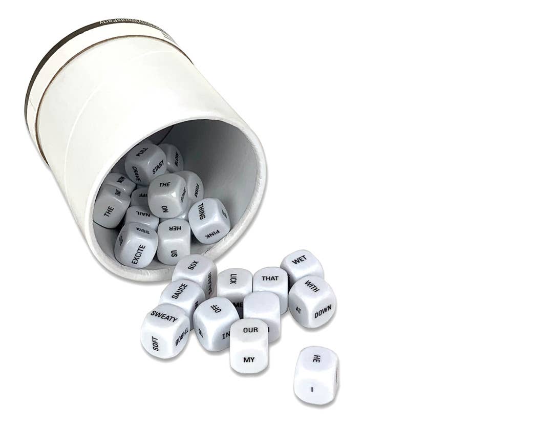 University Games - Wholesale Dice - Dirty Words Party Edition Dice Game1