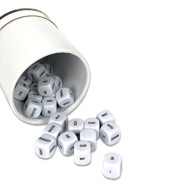 University Games - Wholesale Dice - Dirty Words Party Edition Dice Game1