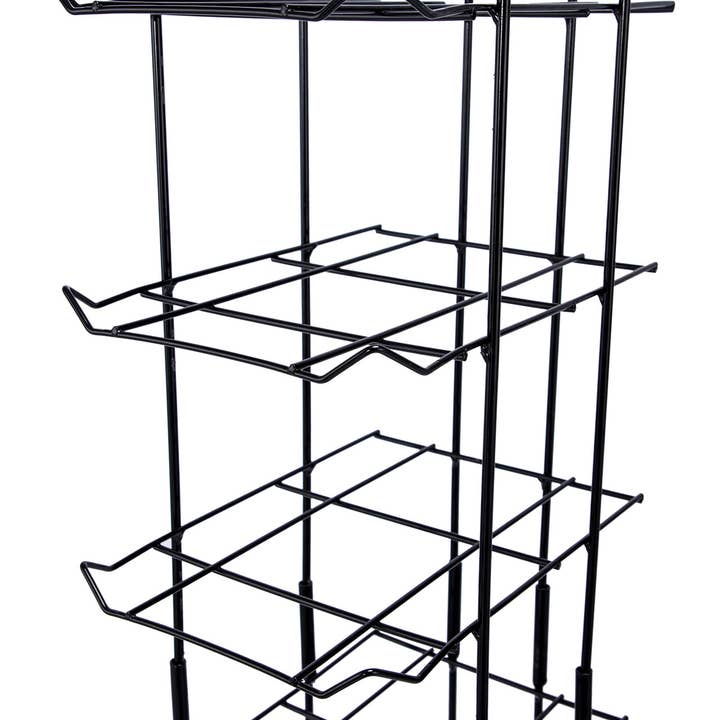 Store Supply Warehouse - Wholesale Retailer Display - Accessories - Floor Standing Cap Rack - 78"H x 10"W x 15-½"D5