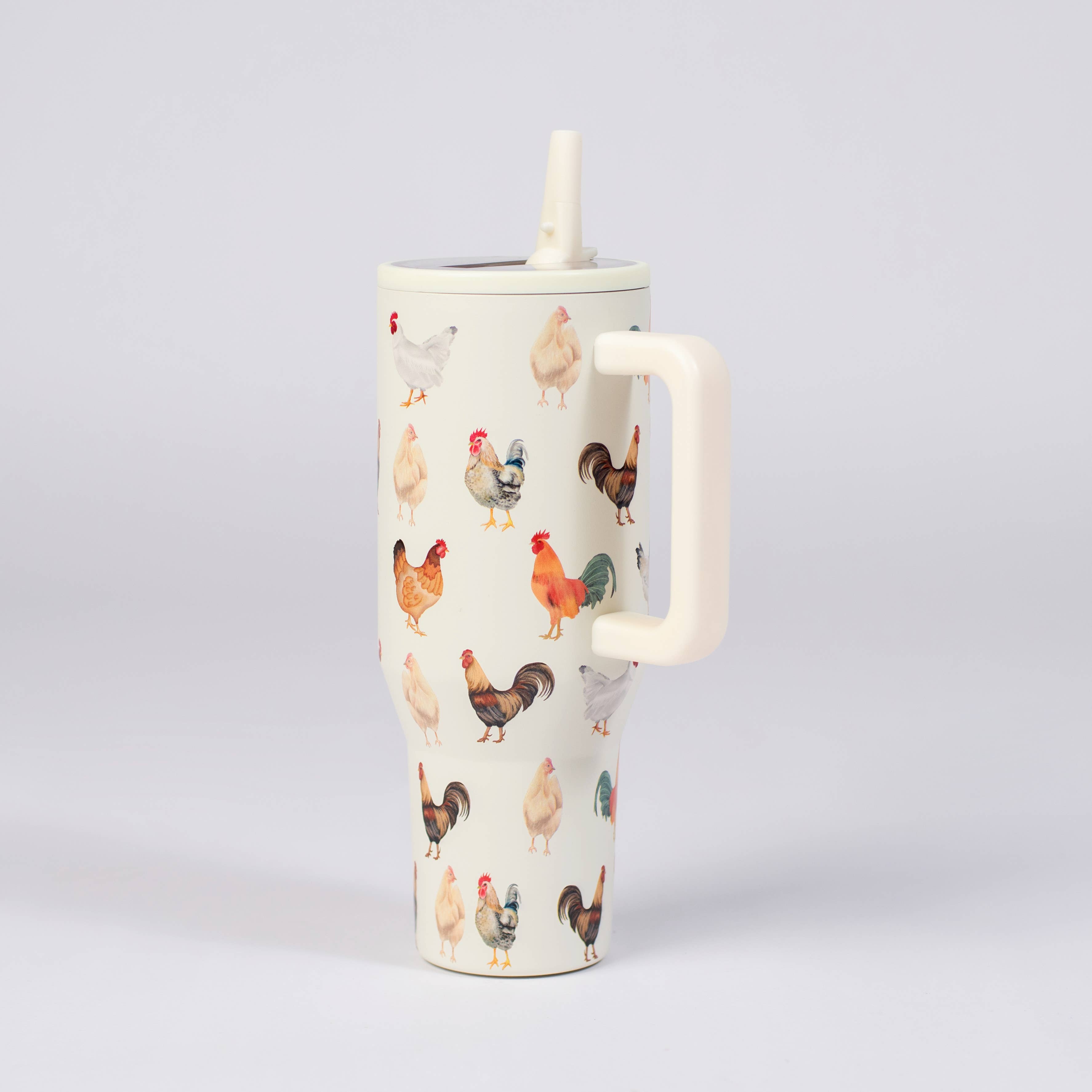 American Farm Company - Vendita all'ingrosso Bicchiere/tazza termica - Bicchiere isolante a prova di fuoriuscita AFC Chicken da 40 once5