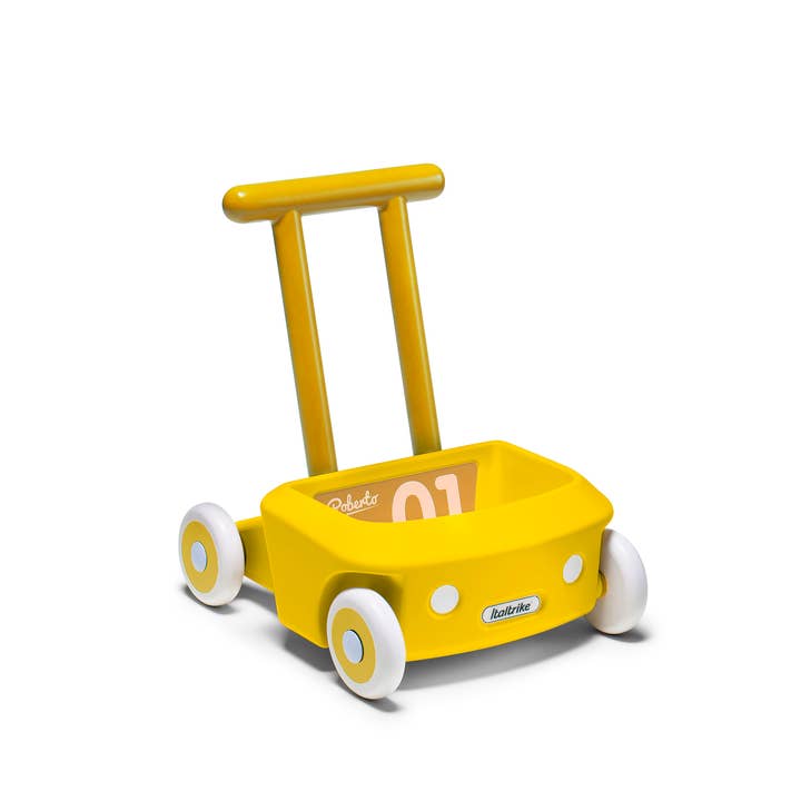 Roberto - Chariot de marche jaune pour la vente par Italtrike