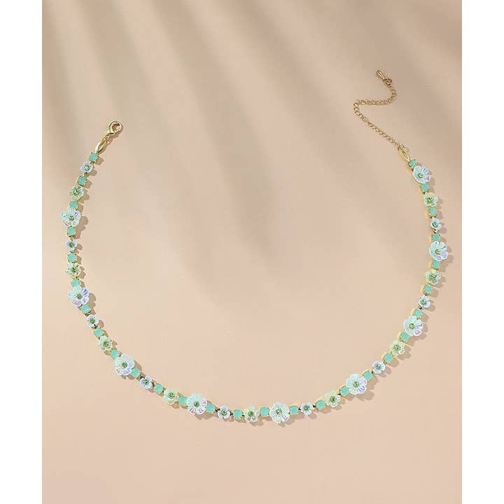 Blossom bijoux - Wholesale Pendant/Charm Necklace - Costume necklace 25PECC007