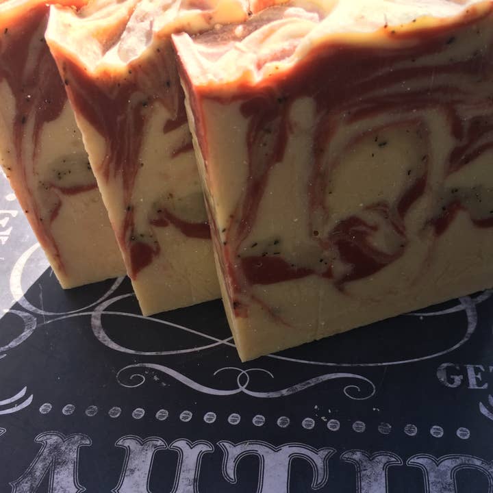 Apple Green Tea Biscotti Soap for wholesale by Shea Bath