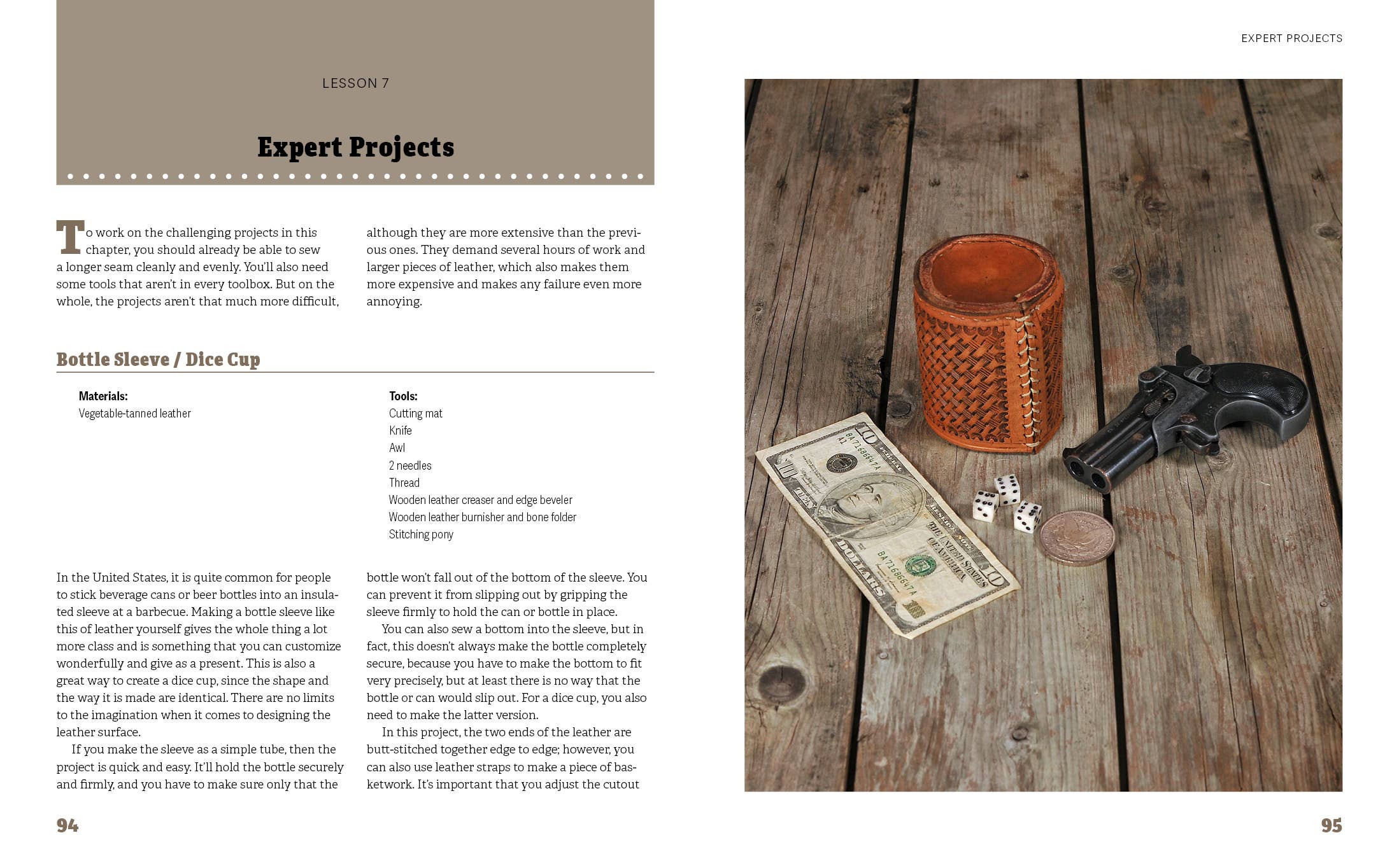 Schiffer Publishing - Vente Livre sur l'artisanat, les loisirs créatifs et le bricolage - Couture du cuir : 8 nouveaux projets pour artisans du cuir de tous niveaux3