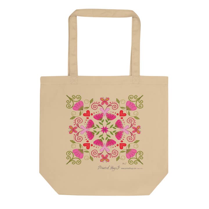 Midwest Mandala Tote Bag for wholesale by Printed Hugs