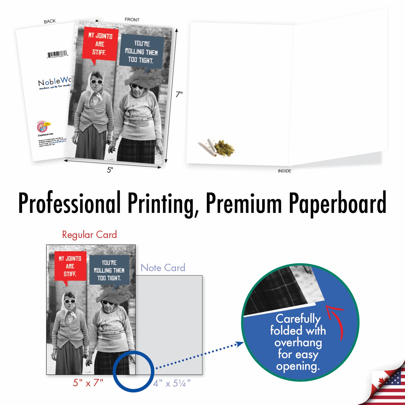 NobleWorks - Wholesale Everyday Greeting Card - Everyday Greeting Card - Stiff Joints4