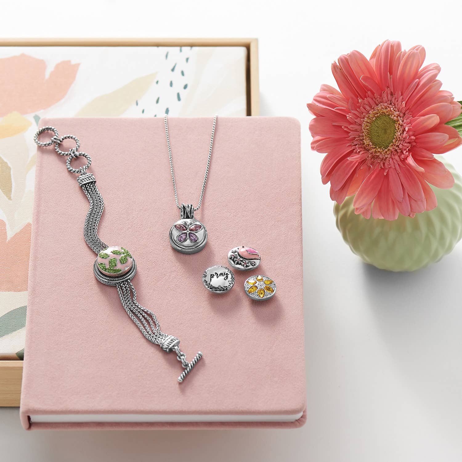 Ginger Snaps - Wholesale Pendant/Charm Necklace - Electric Pendant Necklace2