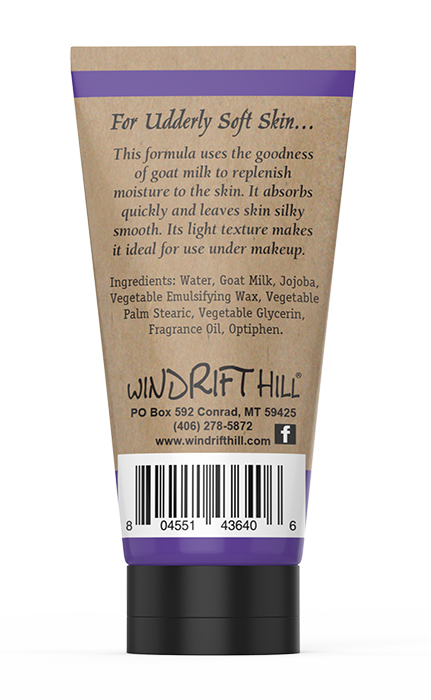 Windrift Hill Goat Milk Skincare - Wholesale Hand- en bodylotion - Lovely Lavender geitenmelklotion - Tube|6pack8