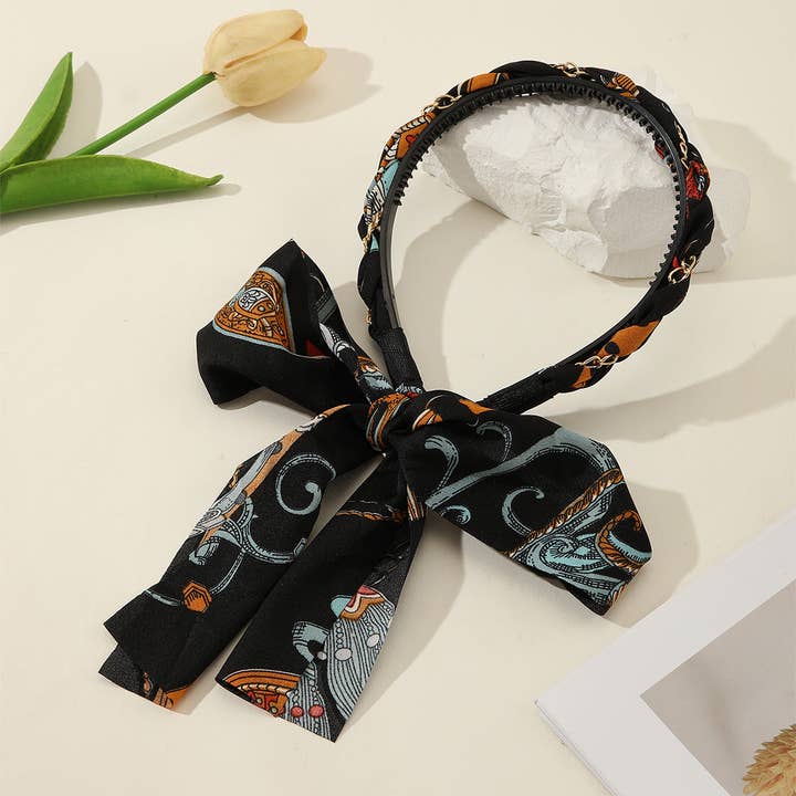 WEST AUSSIE SUPPLIES - Vendita all'ingrosso Fascia per capelli - Donna - Cerchietto con fiocco vintage