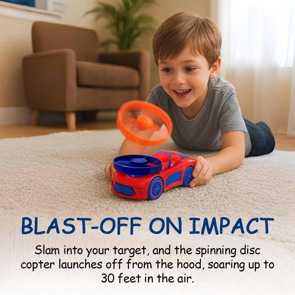 SD Toyz – wholesale Toy car/truck – Child – Spinz High Flying Disc Crash & Launch Assortment4