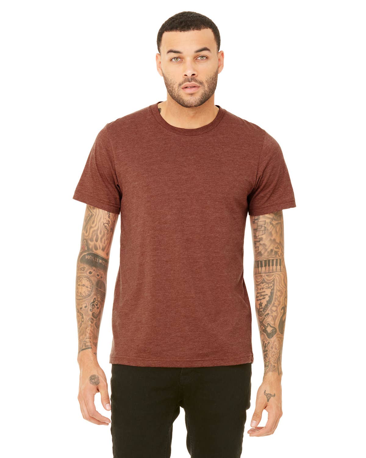 Total Apparel - Wholesale T-Shirt - Men's - Bella + Canvas Unisex Heather Blank CVC T-Shirt | 3001CVC20