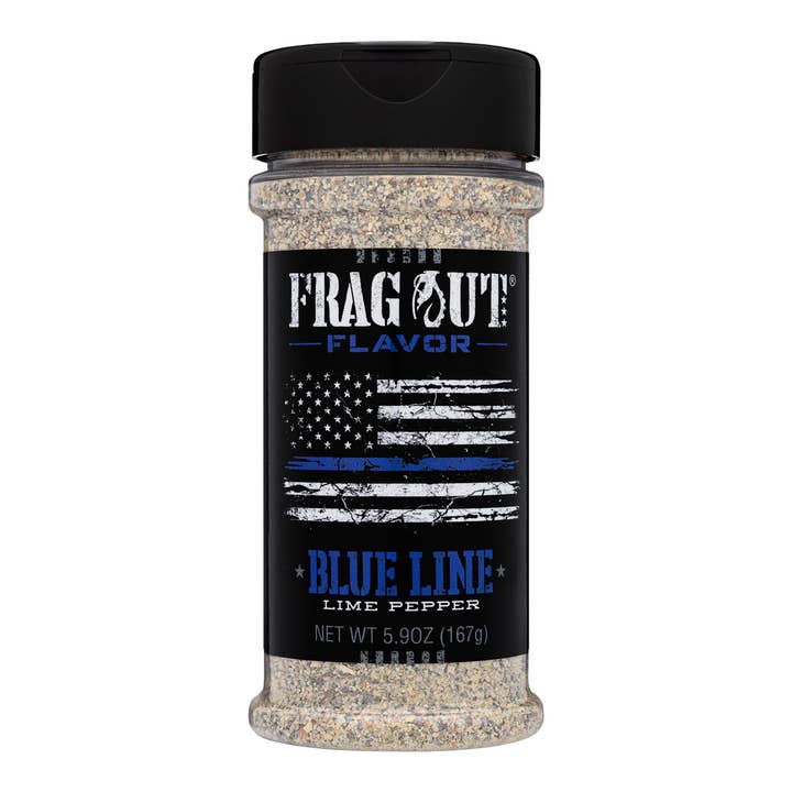 Frag Out Flavor - Wholesale Dried Spice Mix - 8fl oz Blue Line - Lime Pepper