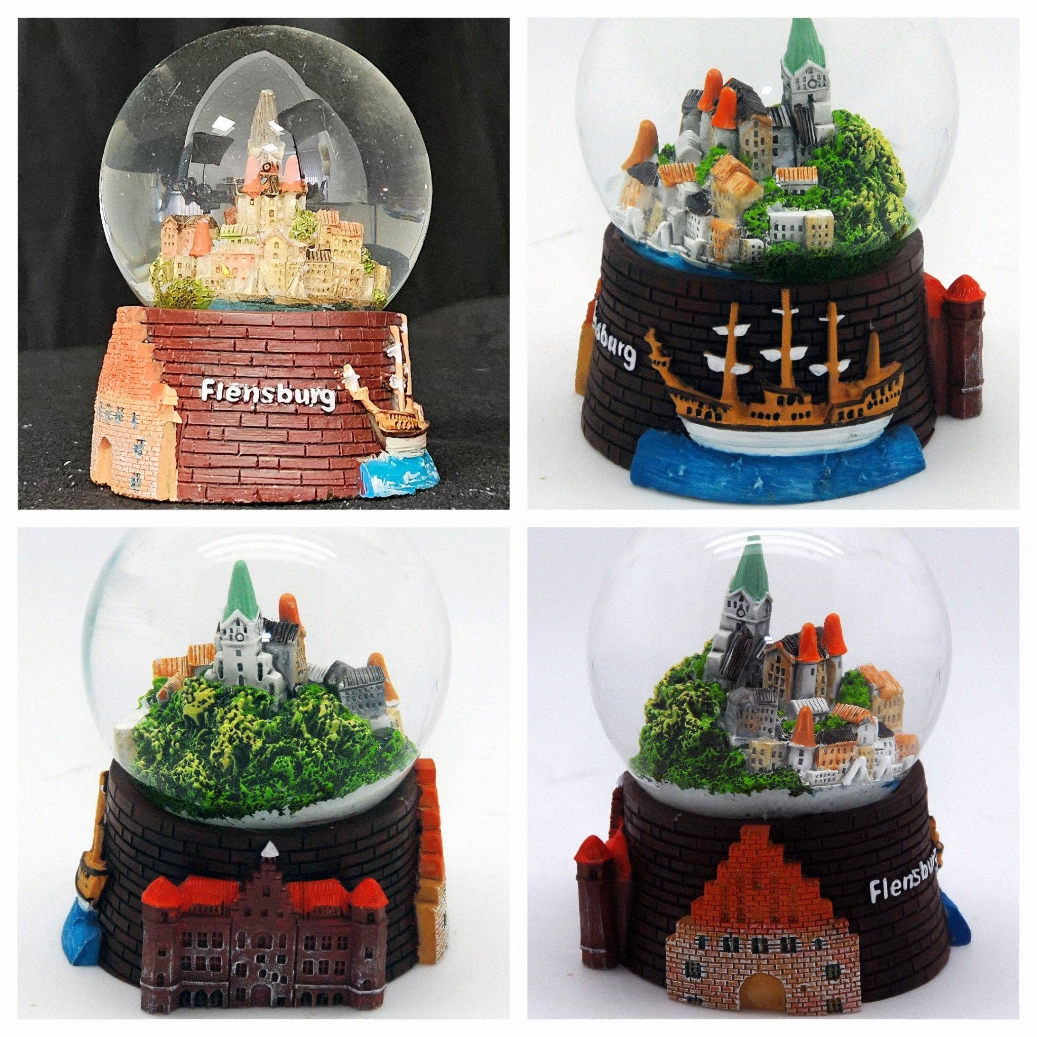 Schneekugelhaus - Wholesale Snow Globe - Souvenir Snow Globe Flensburg5