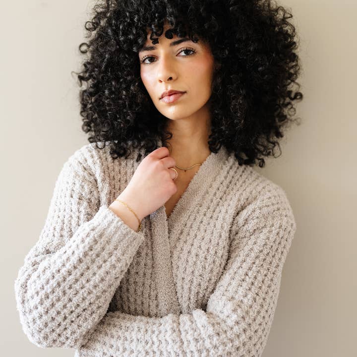 Saranoni - Wholesale Robe - Women's - WAFFLE KNIT ROBES5