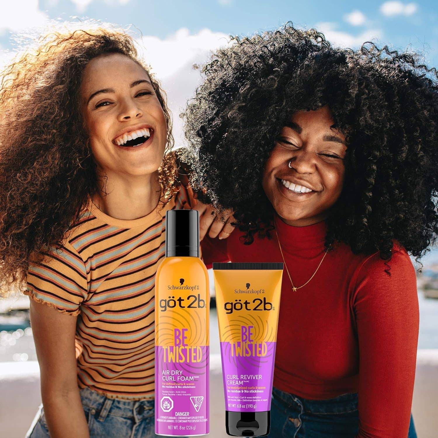 Innovarix – wholesale Hair styling gel/mousse – Be Twisted Air-dry Curl Foam - 8 Oz.4