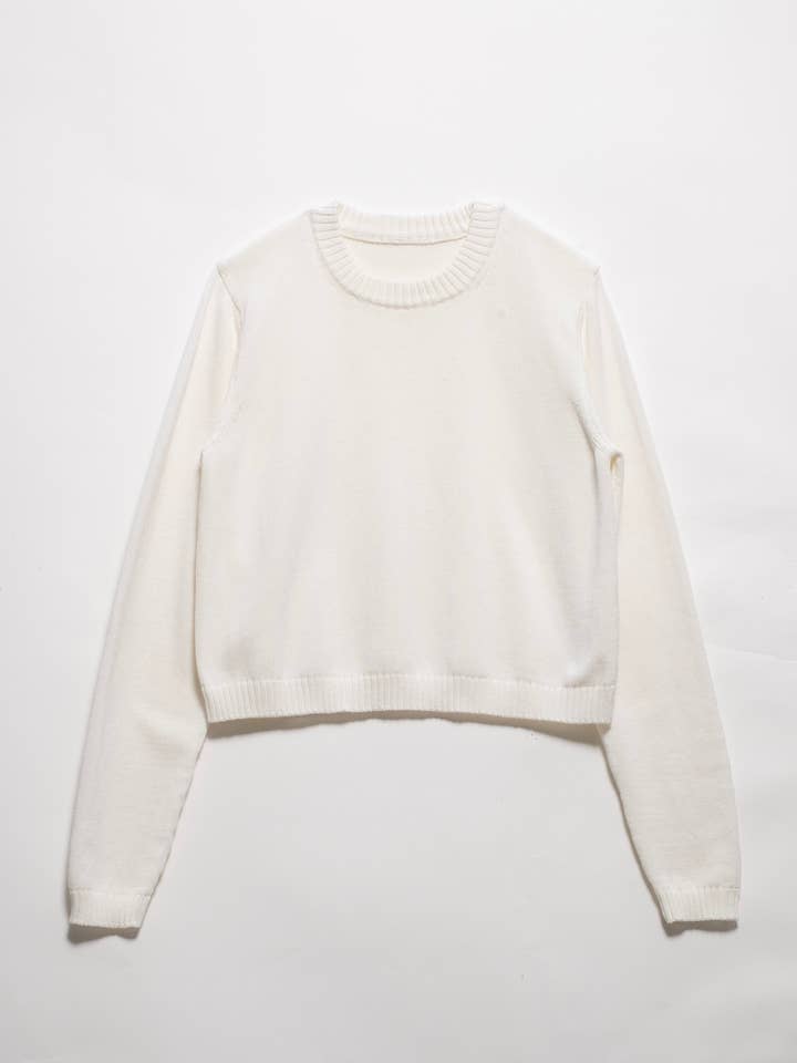 Lèmme - Wholesale Knit Sweater - Women's - Fine cotton crewneck