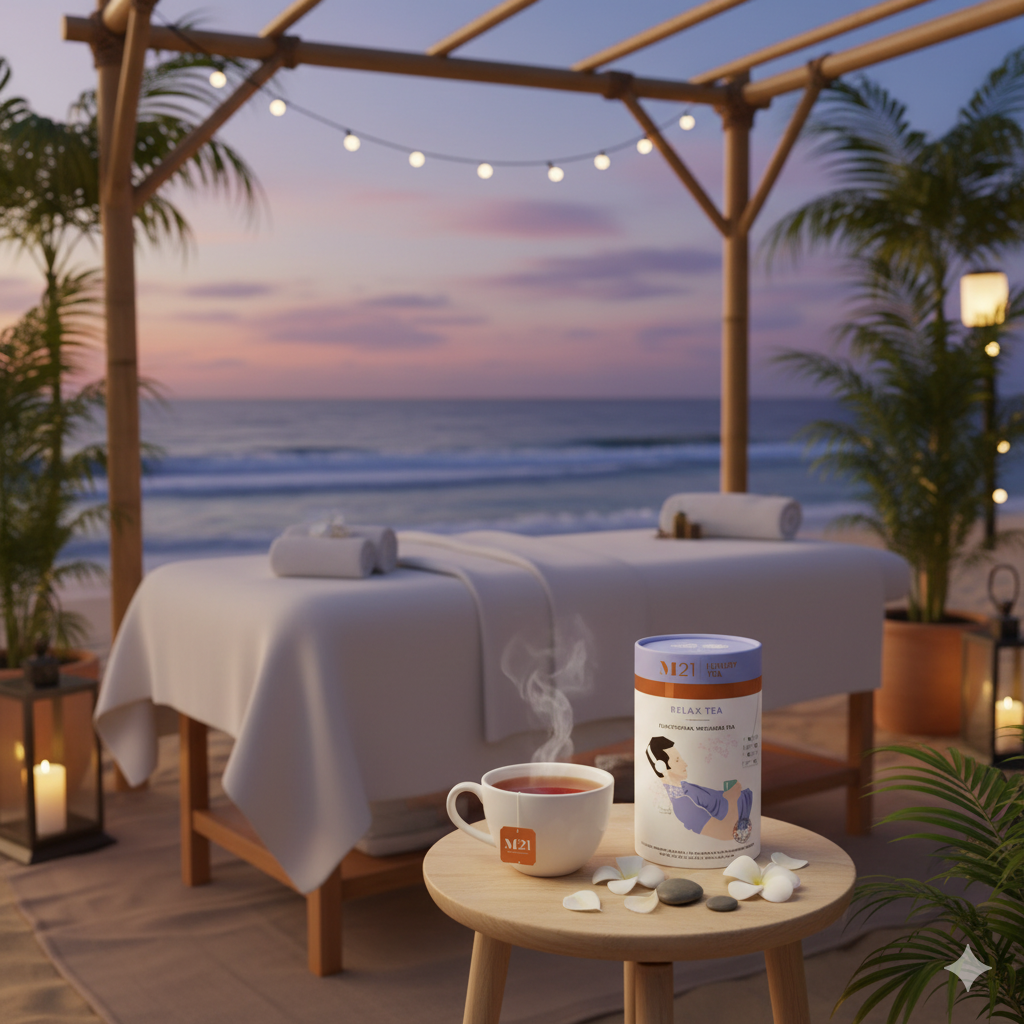 Tega Organic Tea - Wholesale Health/Detox Tea - Relax Luxury Organic Herbal tea | Canadian | 12 Tea bags1