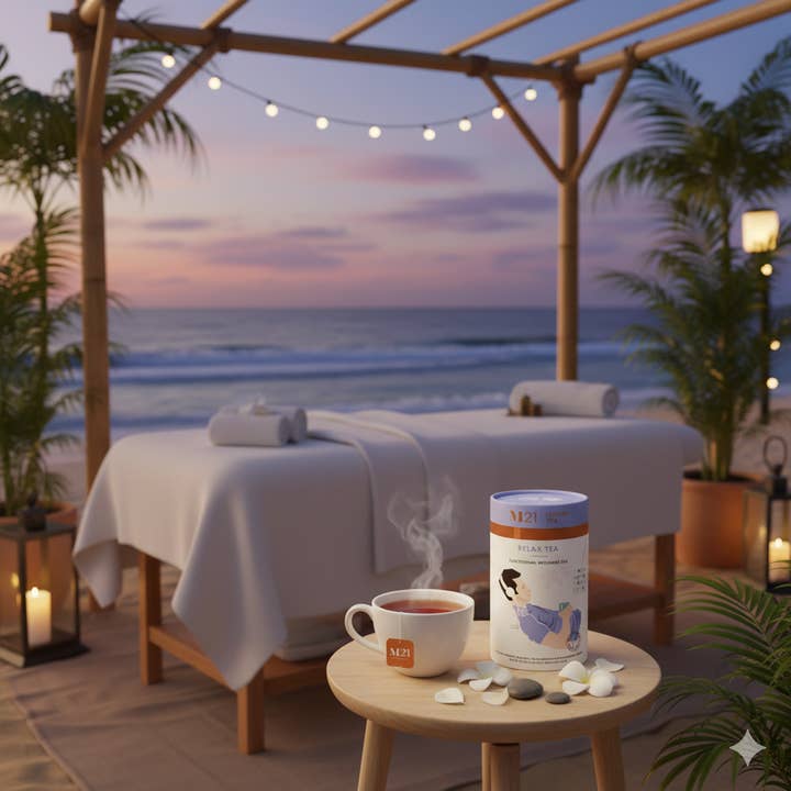 Tega Organic Tea - Wholesale Health/Detox Tea - Relax Luxury Organic Herbal tea | Canadian | 12 Tea bags1