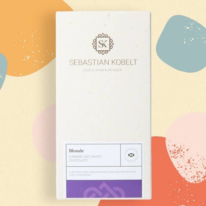 Blond chokolade for engroshandel hos Sebastian Kobelt Chocolatier