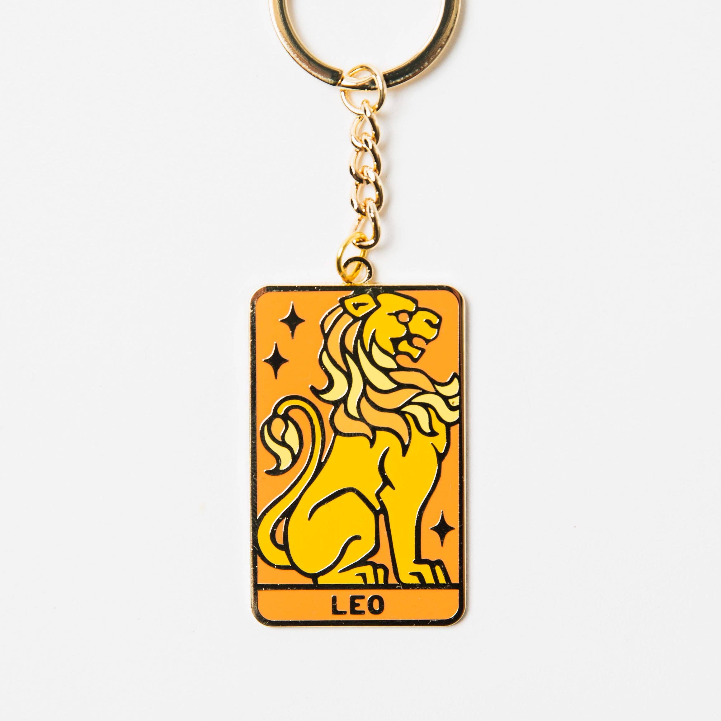 Upper Park Clothing - Wholesale Keychain - Women's - Zodiac Gold Metal Keychains3