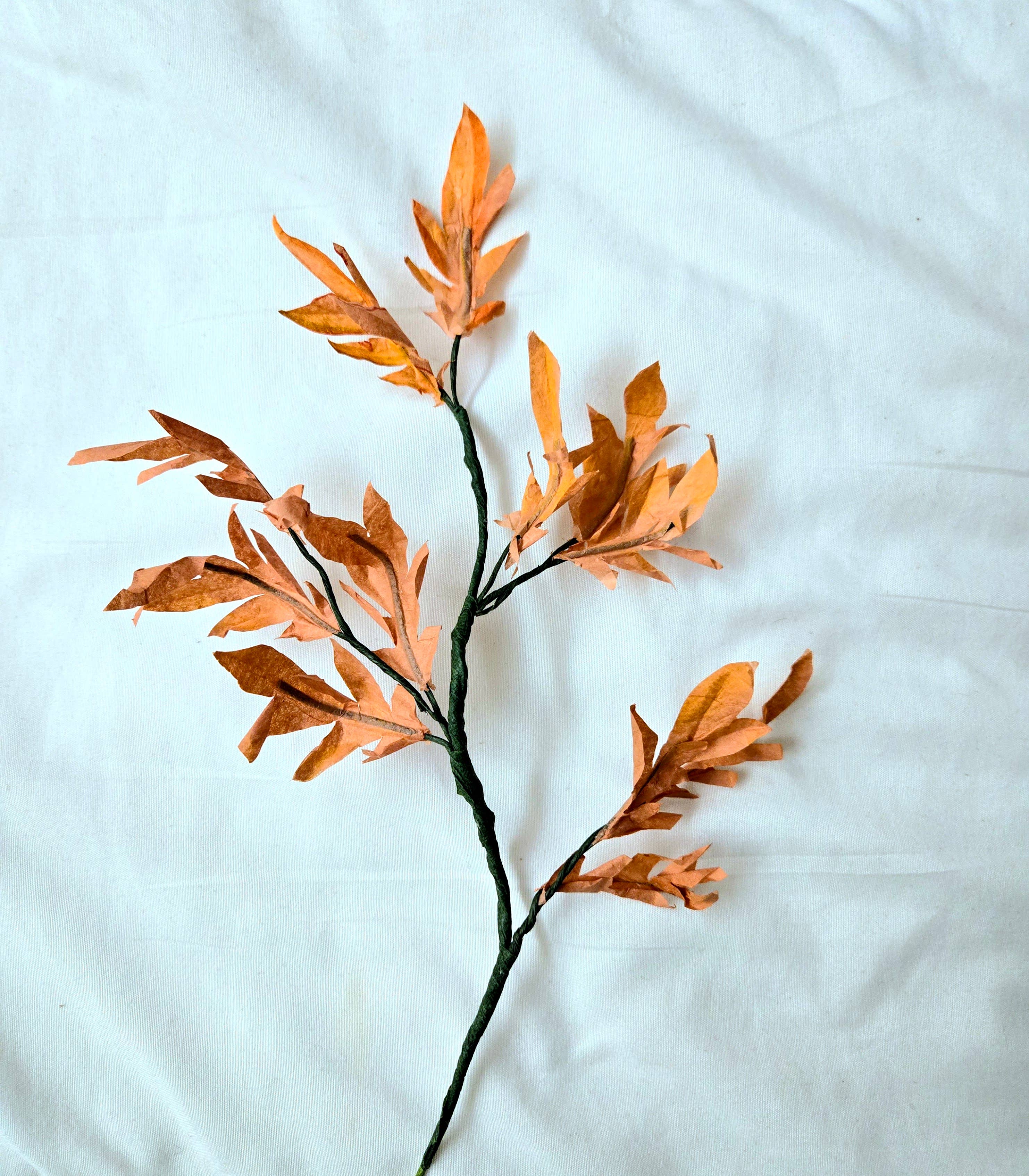 Beautiful Things By Bec - Vendita all'ingrosso Fiori finti - Foglie d'acero in carta, foglie d'autunno4