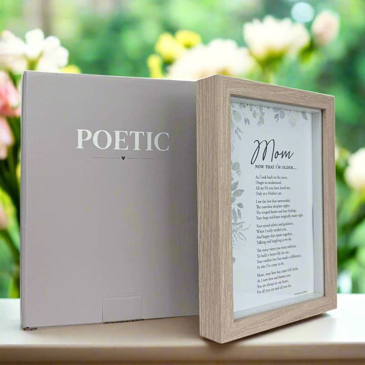 The Grandparent Gift Co. Inc. - Vente Cadres photos - Cadeau pour Maman : Maman Maintenant que je suis plus âgé Cadre de Table 5x7 4019L5