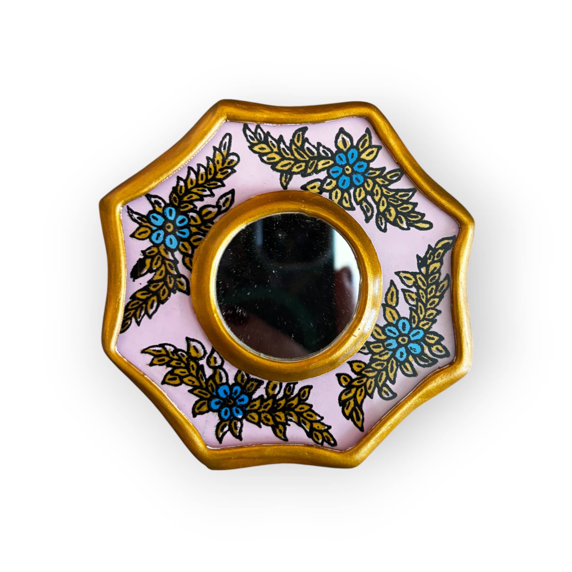 Zoe Artcrafts Corp. - Wholesale Wall Mirror - Handmade Decorative Peruvian Mirrors 3" - Home Decor15