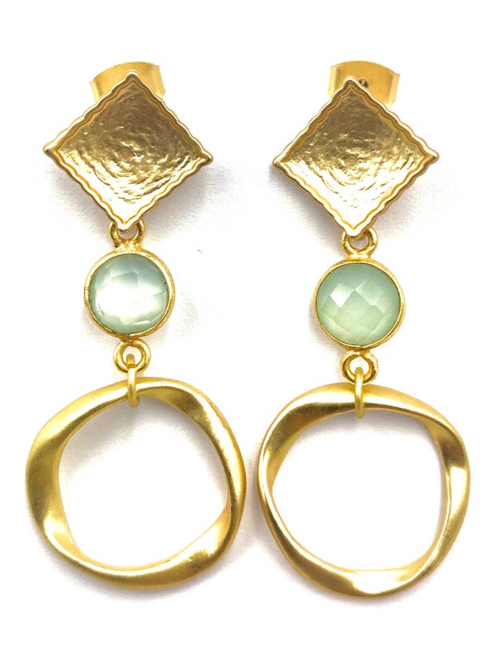 Brincos Lauren por atacado de LJ Sonder